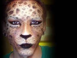 leopard mask makeup tutorial you