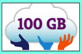 get 100 gb free cloud storage e
