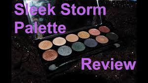 sleek i divine storm palette review