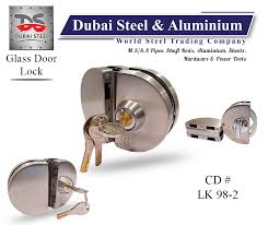 Glass Door Lock D Lock Stainless Steel