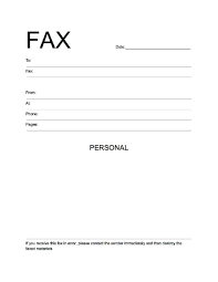 Fax Cover Sheet Pdf Magdalene Project Org