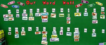 3 Word Walls Houck Educational Services