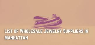 whole jewelry suppliers in manhattan