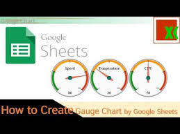 Eng Gauge Chart Speedometer By Google Sheets Youtube