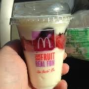 mcdonalds fruit and yogurt parfait