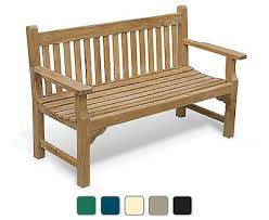 turner teak garden bench patio wooden