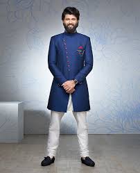 Polyester cotton (pc) amazing sherwani rich detailed embellishments accent the collar. Buy Indian Ethnic Wear For Men Women And Kids Online Mebaz