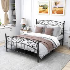 Dropship Bed Frame With Headboard And