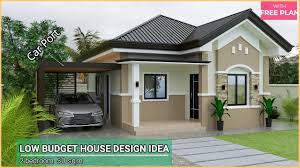 2 bedroom simple house design idea 7m