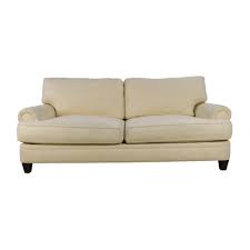 henredon fireside short beige 3 seater