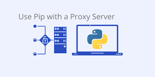 how to use pip with a proxy server