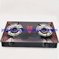 two double burner gas stove item