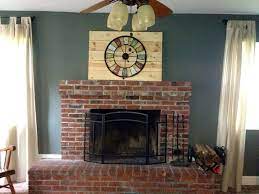 Red Brick Fireplaces