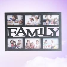 collage picture frames family photo