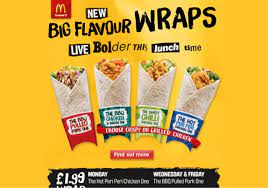 big flavour wraps mcdonald s uk