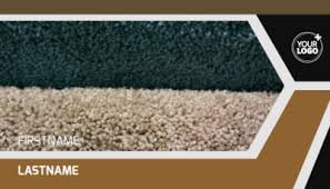carpet flooring business card