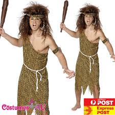 mens caveman costume tarzan prehistoric