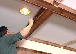 how to create a coffered ceiling
