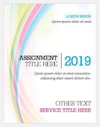 Assignment Cover Page Templates For Ms Word Word Excel