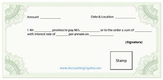 What Is A Promissory Note Accountingcapital