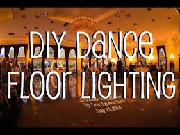 diy dance floor lighting you