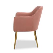 Ergonomic armchair for instance, it has best features in offering gorgeous design, comfort and functionality. Jennifer Taylor Ivy Blush Pink Mid Century Modern Accent Desk Chair 60300 Mvp The Home Depot