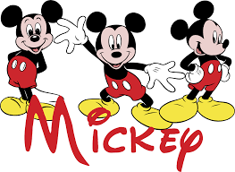 Mickey Mouse Vector Logo - Download Free SVG Icon