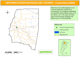 Ahora saca carcajadas por internet. Greenpeace Argentina Alerta Ambiental En Santiago Del Estero Por Los Desmontes Durante La Cuarentena