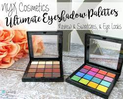 nyx cosmetics ultimate shadow palettes