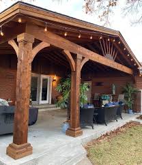 Attached Patio Covers Texas Backyard