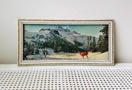 Vintage Landscape Panoramic Wall Art