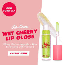lime crime wet cherry lip gloss cherry