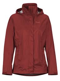 Marmot Womens Precip Eco Jacket Sienna Red