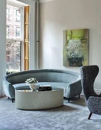Round Couch Sofa Design Curved Sofa