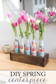 diy spring centerpiece blooming homestead