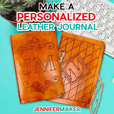 custom diy leather journal