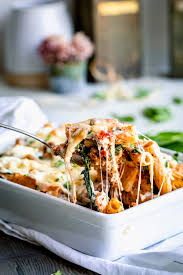vegetable pasta bake healthy seasonal