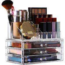 clear makeup organizer cosmetic display