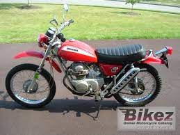 1971 honda sl 175 specifications and