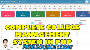 complete college management system