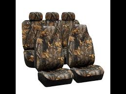 Camouflage Full Set Car Seat Covers For