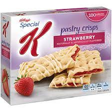 k strawberry pastry crisps