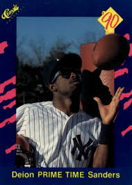 1990 upper deck deion sanders rookie baseball card rc #13 new york yankees. The Two Sport Cards Of Deion Sanders Beckett Pricing Insider Beckett News