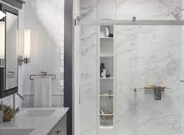 Crushed Stone Shower Walls Shower