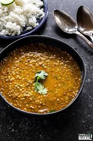 whole masoor dal cook with mi