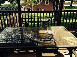 How To Clean Your Glass Patio Table In