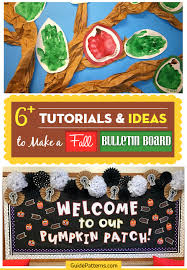 ideas to make a fall bulletin board