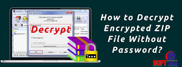 how to decrypt encrypted zip file