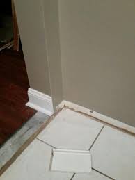 transition baseboards across diffe