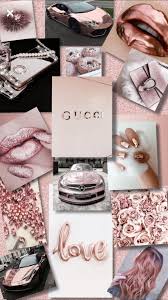 gucci rose gold aesthetic wallpapers on